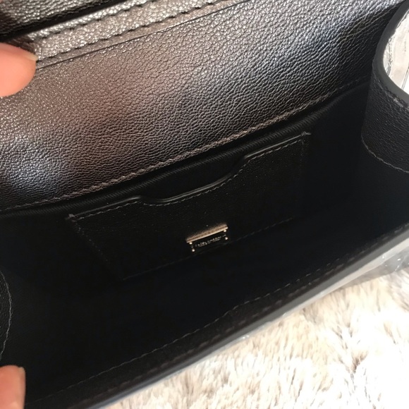 Dolce & Gabbana Metallic Leather Crossbody/Clutch - Picture 6 of 8